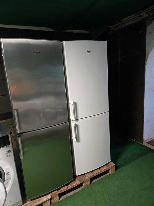 Lodówko-zamrażarka Whirlpool 175 x 60 cm! Gwarancja! Zamrażarnik osobno 3 szuflady. Tanio. Super stan