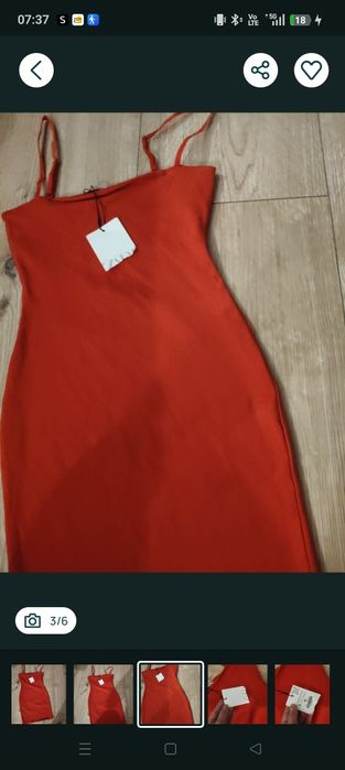 Sukienka Zara mini przylegająca