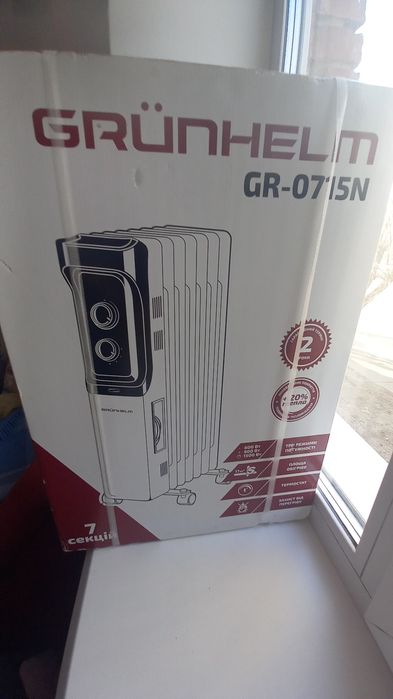 Новый масляный обогреватель.