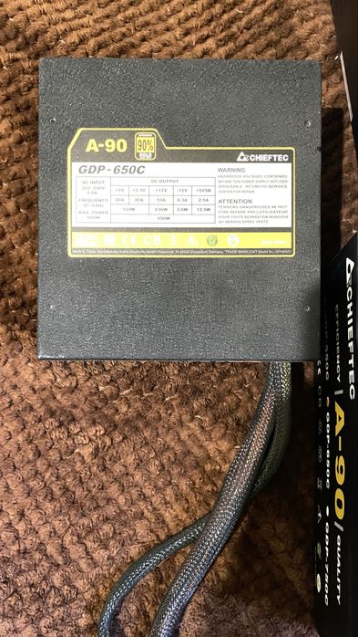 Блок питания CHIEFTEC A-90 650W