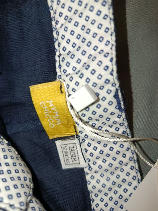 Calções de cerimónia ou festa azul escuro Chicco