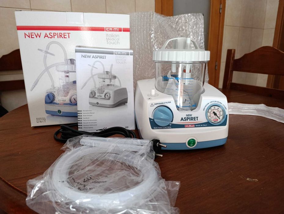 Aspirador  NOVO  DE SECREÇÕES ASPIRET 1Lt - Novo com garantia