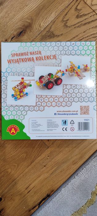 Alexander, Mały Konstrukt Junior, klocki konstrukcyjne Samolot