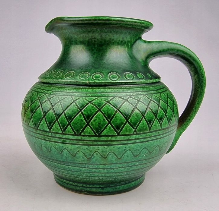 CERAMICZNY DZBANEK Wilhelm Kagel Lata 1950 Niemcy