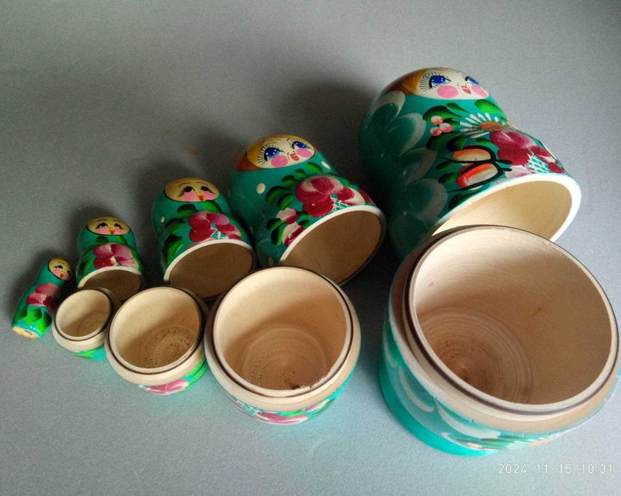 Матрёшки деревянные 5 шт.