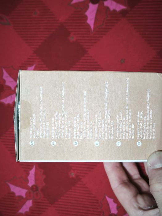 Carregador sem fios 3 em 1