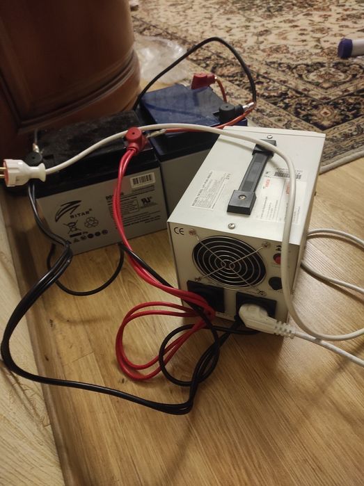 інверторний  ДБЖ з чистою синусоїдою LogicPower LPY-PSW-800VA+