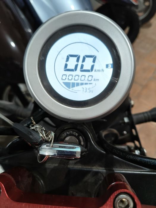 Електроскутер Електро мотоцикл Racer Brutal B-200LA літієва батарея 40