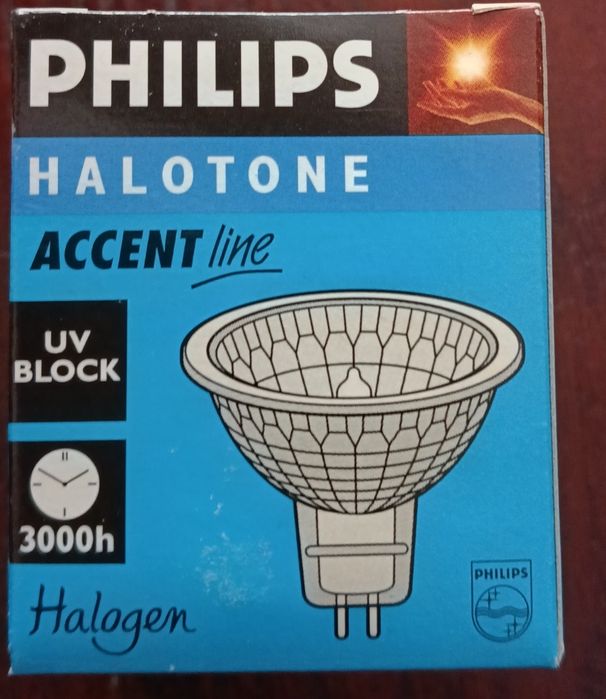 11szt halogen GU 5.3 12V 35W Philips