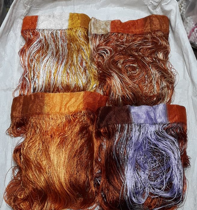 Шторы Нити Радуга без люрекса  - склад г.Киев.