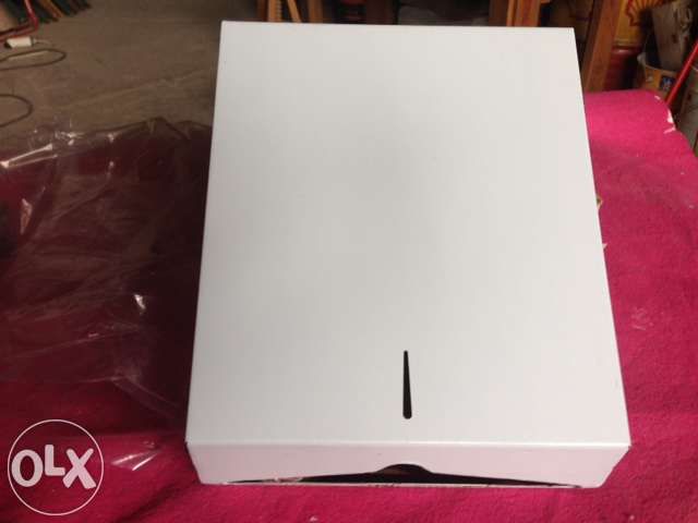 Porta toalhetes para casa de banho, em inox