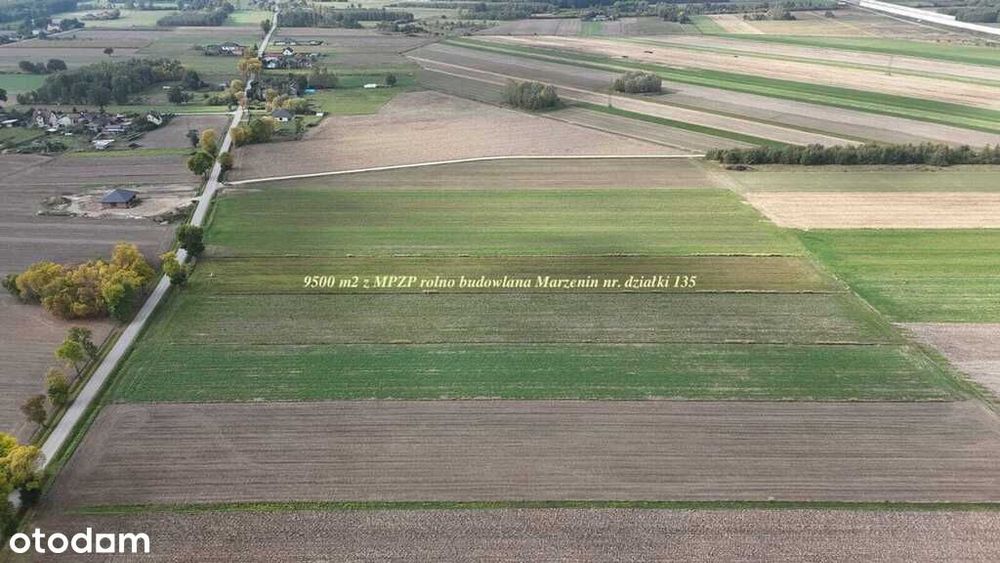 działka budowlane oraz rolna Zduńska Wola S8 Łódź