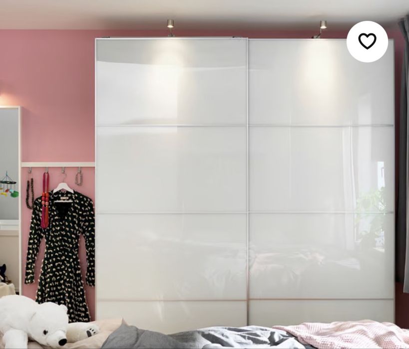 Paineis vidro branco FÄRVIK Ikea