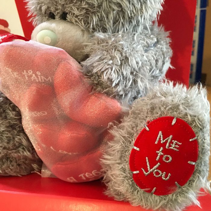 Подарункові ведмедики Тедді до Дня Святого Валентина
