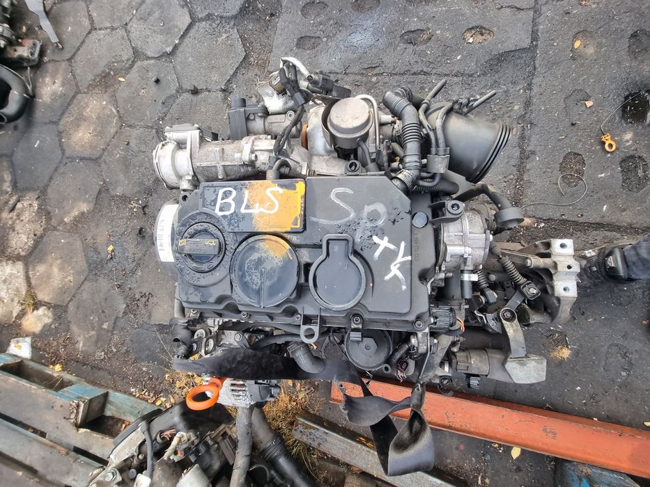 SILNIK BLS VW Golf V Touran Jetta 1.9 TDI 105 KM CAŁY KOMPLETNY 170 tys. km