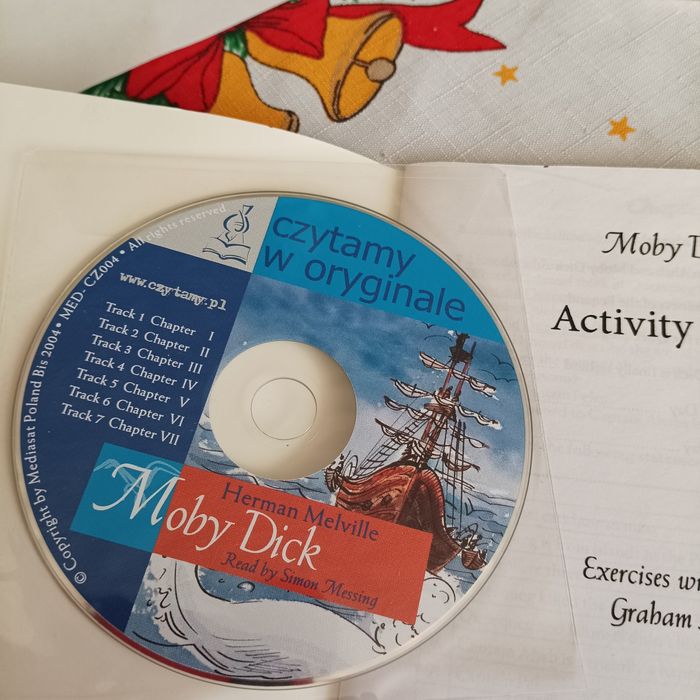 6* ,,Activity Book "- Moby Dick z płytą
