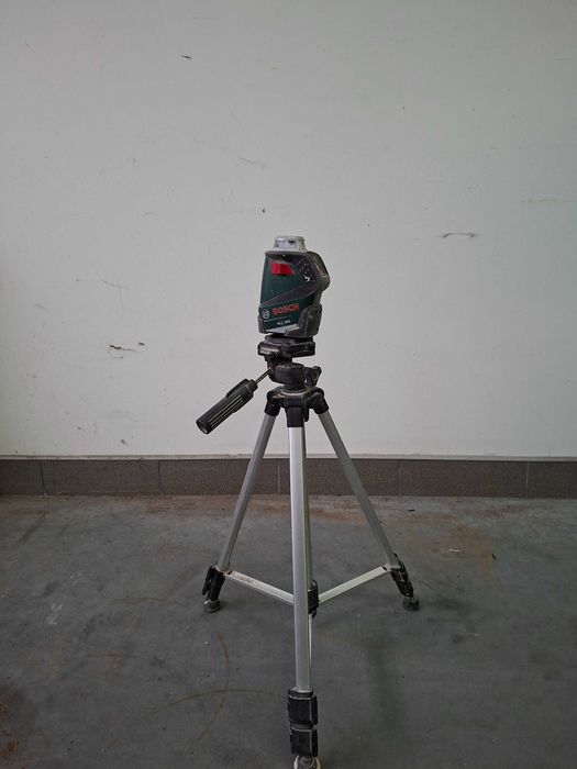 Laser krzyżowy Bosch PLL 360 + statyw, sprawny, używany