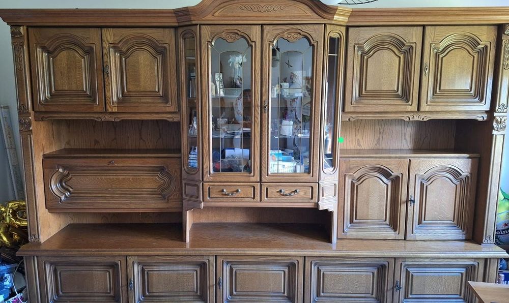 Meblościanka dębowa