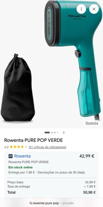 Rowenta Pure Pop