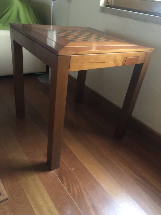 Mesa de colecionador [Damas e Xadrez]