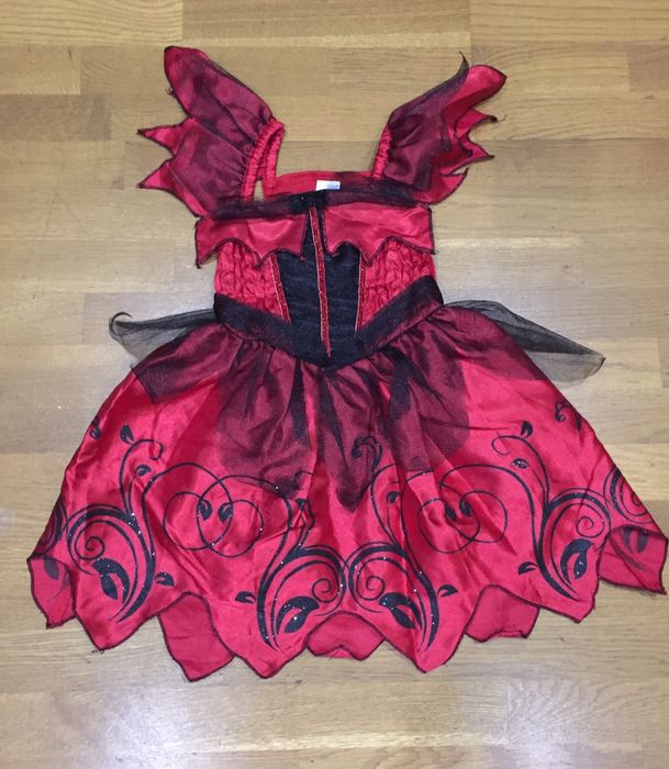 Карнавальное платье , Вампирша на 2 годика