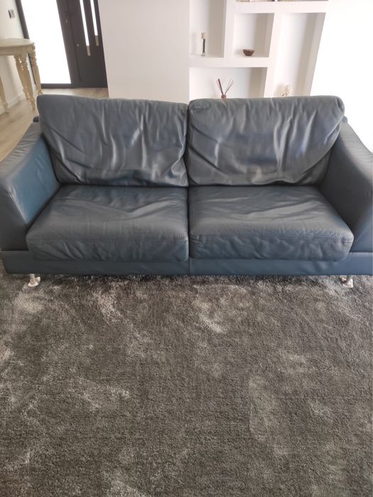 2 Sofás de Pele Italiana