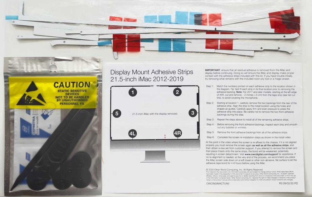 Оригинальный ремкомплект экрана Apple iMac 21,5 2012-2019 A1418 A2116