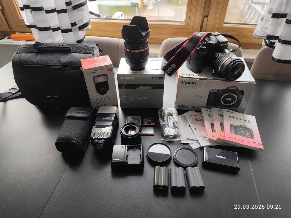 CANON EOS 50D TAMARON FI72 DI II 17-50 F/2.8 TAMARON FI62,18-270