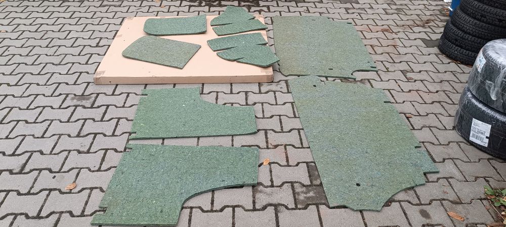 Fiat 126p wygłuszenia podłogi nowe kompletny zestaw tylko u mnie nowe