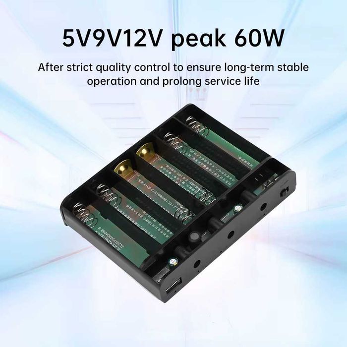 Бесперебойник, повербанк, корпус ИБП ДБЖ UPS 5V/9V/12V для роутера, модема