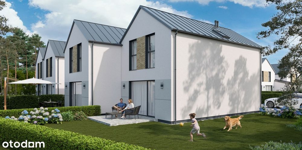 80,5 m2 - Dom w zabudowie bliźniaczej z ogrodem (Targówka D10/2)