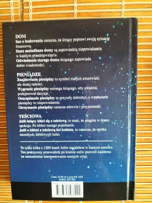 Sprzedam ksiazke " Sennik " - NOWA !!! SUPER CENA !!! Okazja !!!