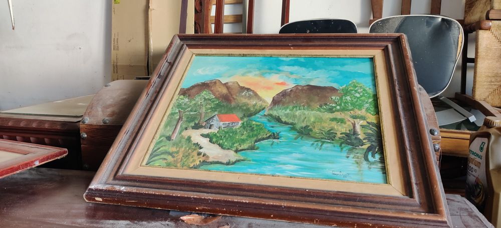 Quadros com em madeira