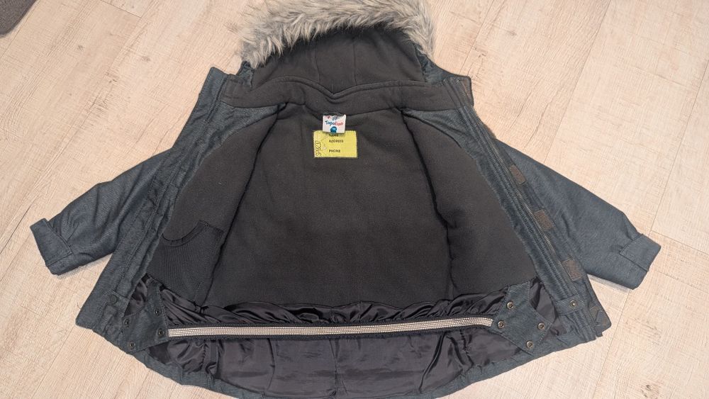 Зимовий термо комбінезон куртка + штани Topolino 110см(+6) + шапочка