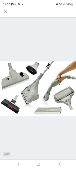 Odkurzacz piorący zestaw wodny