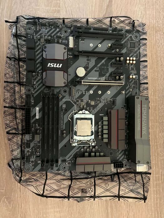 Zestaw płyta główna + procesor, Płyta główna: MSI Z270 TOMAHAWK, Procesor: INTEL CORE I5 - 7500