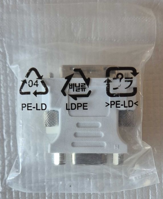 Adaptador Dell DVI-A (Single Link) para VGA (NOVO)