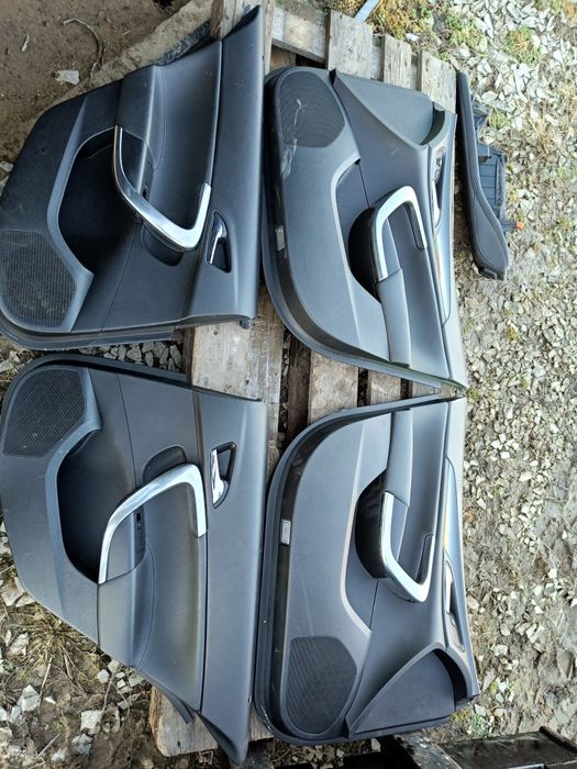 Fotele wnętrze OPEL INSIGNIA A HB Czarna skóra Stan bdb