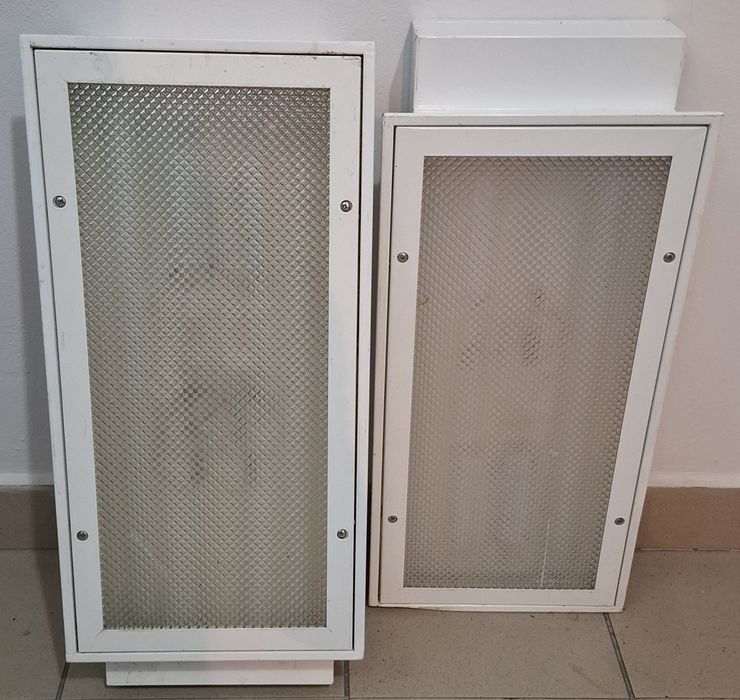 2 lampy + lampa sufitowa PRL