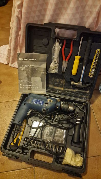 Berbequim percutor NuPower Evolution NPPD500K (500W)