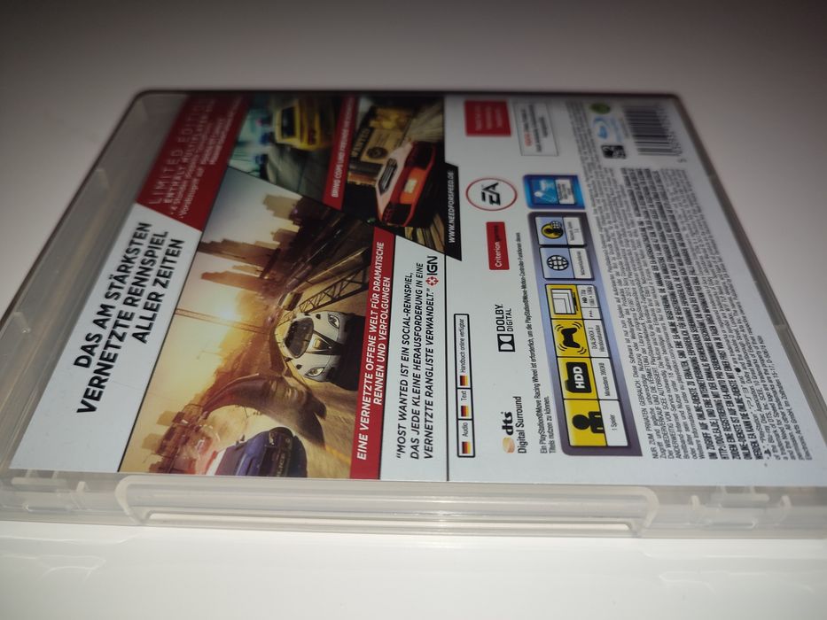 Gra Ps3 Need for speed Most Wanted gry PlayStation 3 NFS GTA V GOW