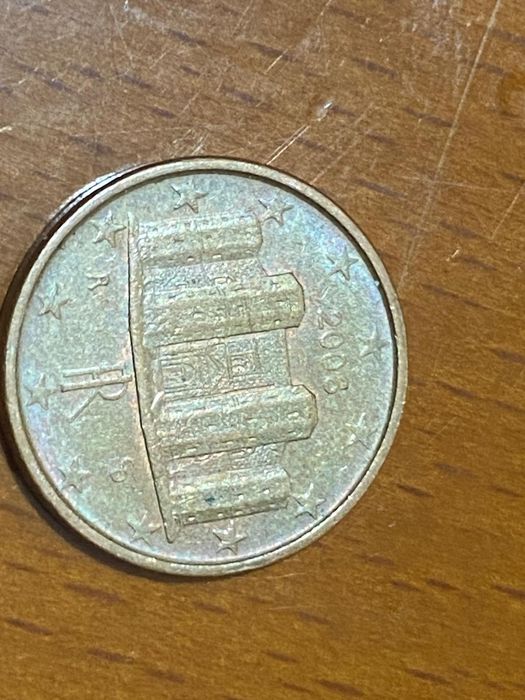 Moedas coleccao de 1 e 2 centimos