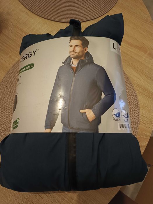 Kurtka męska ocieplana wiatroszczelna roz. L