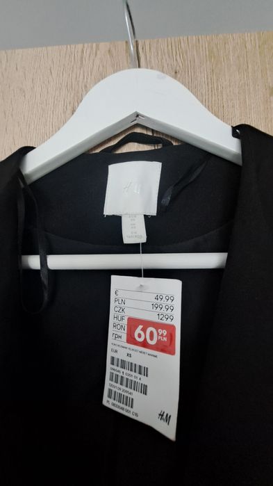 H&M tunika czarna NOWA