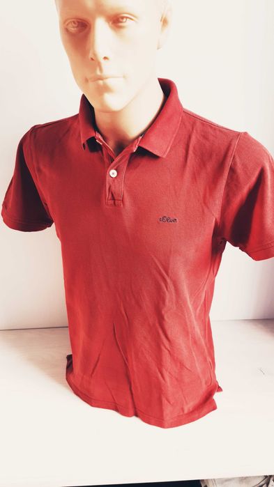 Koszulka polo S.Oliver czerwona