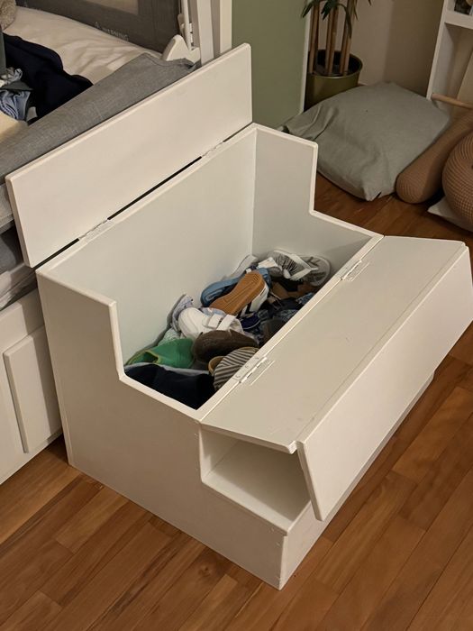 Escada criança para cama com arrumação