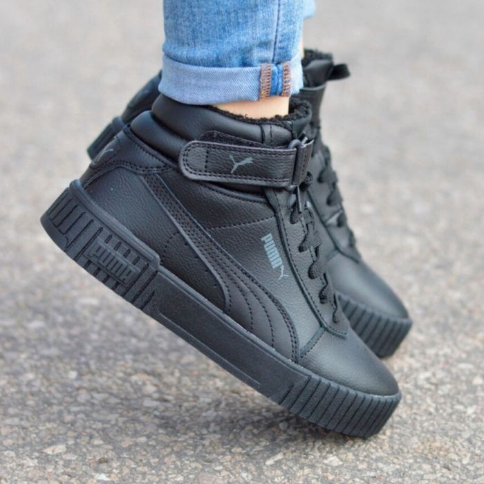 Утеплені кросівки хайтопи PUMA CARINA 2.0, розмір 38 устілка 24см
