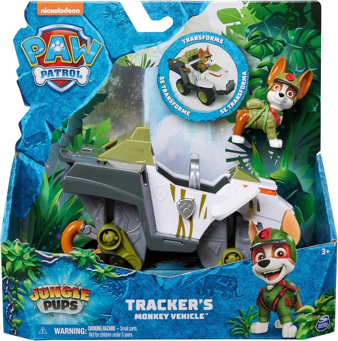 Paw Patrol Jungle Pups, Trackers Щенячий патруль Джунглі Трекер Шукач