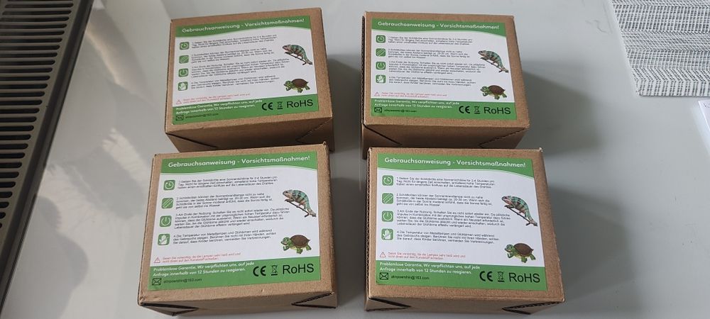 Żarówki grzewcze do hodowli gadów