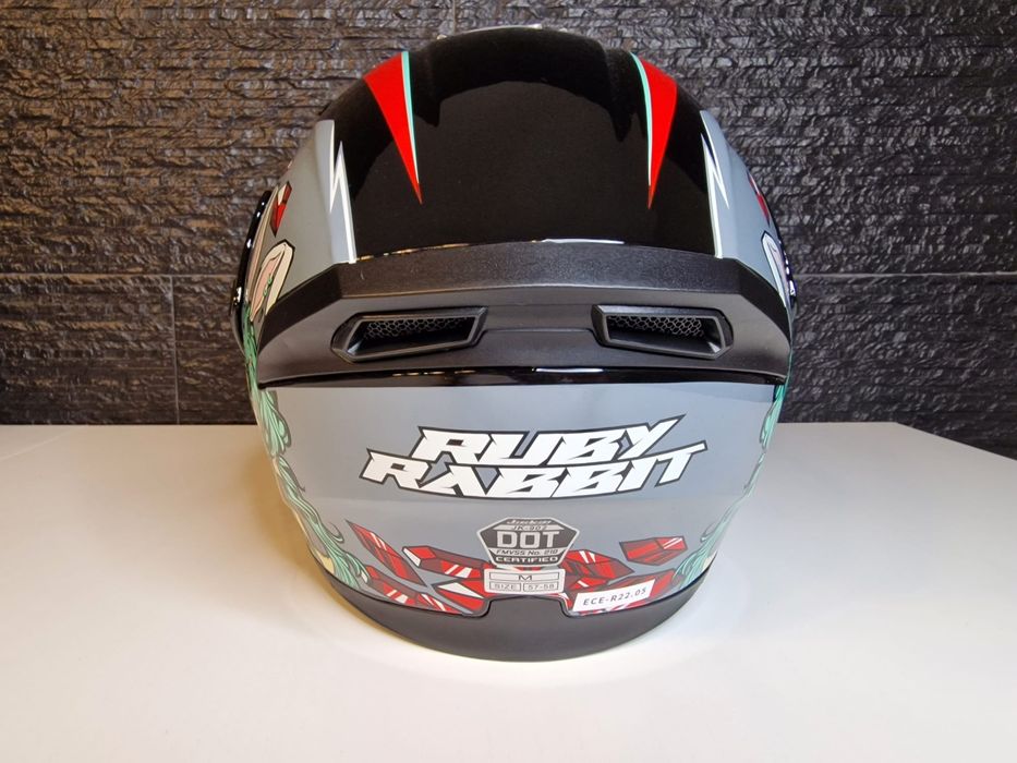 [Novo] CAPACETE Modular Viseira Dupla Coelho